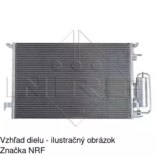 Chladiče klimatizácie 5518K8C1 /POLCAR/ - obr. 2