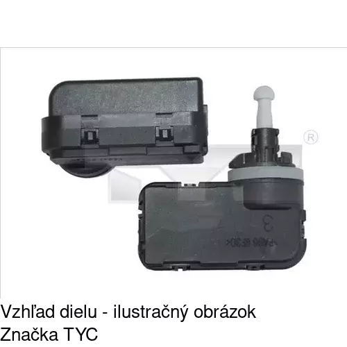 Motorček reflektora 551909-9 /POLCAR/ - obr. 2