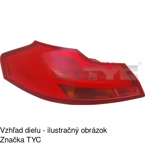 Zadné svetlo POLCAR 5520874T