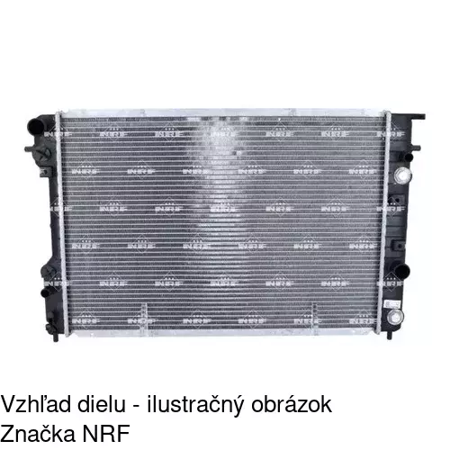 Chladiče vody 552708A4 /POLCAR/