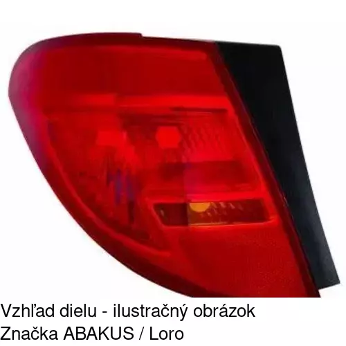 Zadné svetlo 554688-U /POLCAR/ - obr. 2