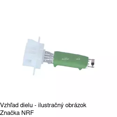 Ovládače klimatizácie 5555KST-1 /POLCAR/ - obr. 2