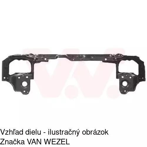 Držiak predného pásu 555604-6 /POLCAR/ - obr. 3