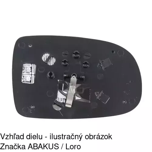 Vonkajšie zrkadlo 5556514M /POLCAR/ - obr. 3
