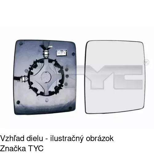 Vonkajšie zrkadlo 5556517M /POLCAR/ - obr. 4