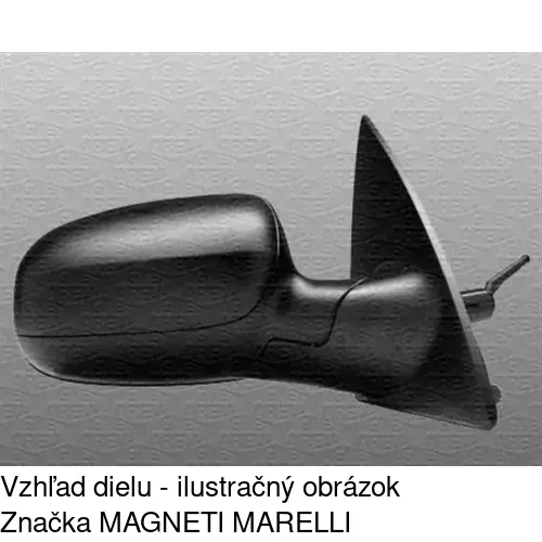 Vonkajšie zrkadlo 5556525M /POLCAR/ - obr. 4