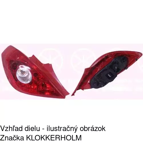 Zadné svetlo 5558880E /POLCAR/ - obr. 2