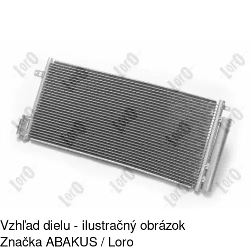 Chladiče klimatizácie 5558K8C2S /POLCAR/ - obr. 2