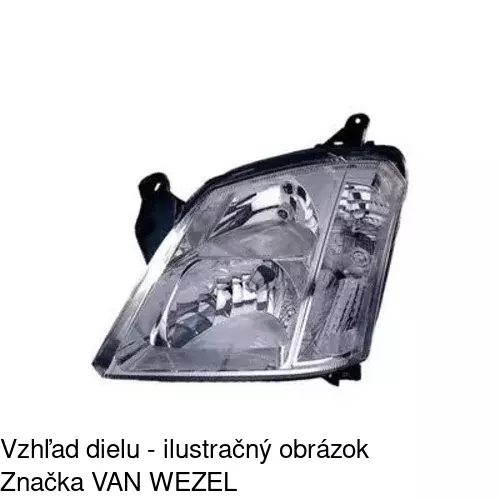 Hlavný reflektor 555909-V /POLCAR/ - obr. 5