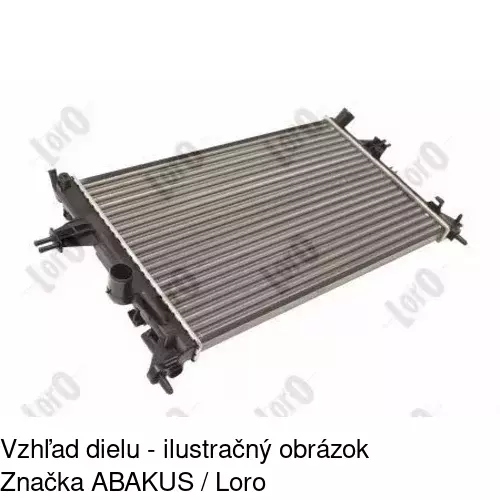Chladiče vody POLCAR 556008A2