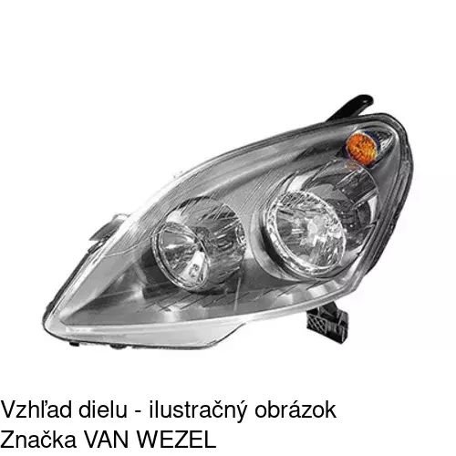 Hlavný reflektor 556109-E /POLCAR/ - obr. 5