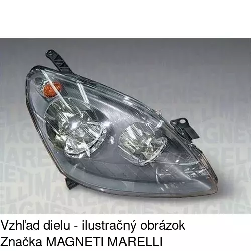 Hlavný reflektor 5561102E /POLCAR/ - obr. 3