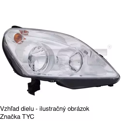 Hlavný reflektor POLCAR 556310-E