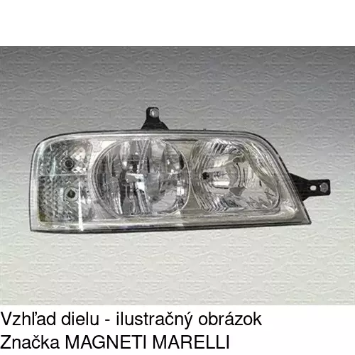 Hlavný reflektor 5704090E /POLCAR/ - obr. 3
