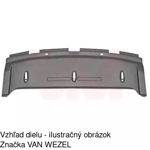 Dolný kryt nárazníka 571034-8 /POLCAR/ - obr. 1