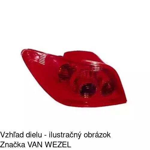 Zadné svetlo 571087-E /POLCAR/ - obr. 3