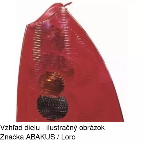 Zadné svetlo 5710881V /POLCAR/ - obr. 2