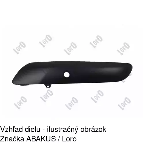 Lišta nárazníka POLCAR 571296-8