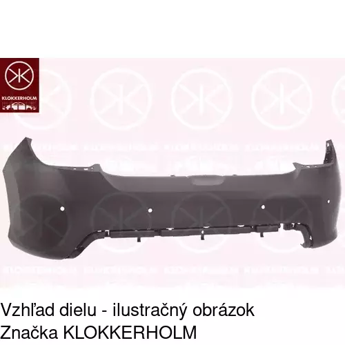 Zadný nárazník POLCAR 57129621