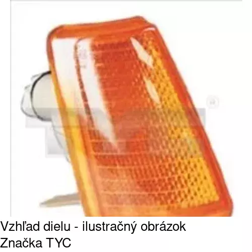 Predná smerovka POLCAR 572219-E