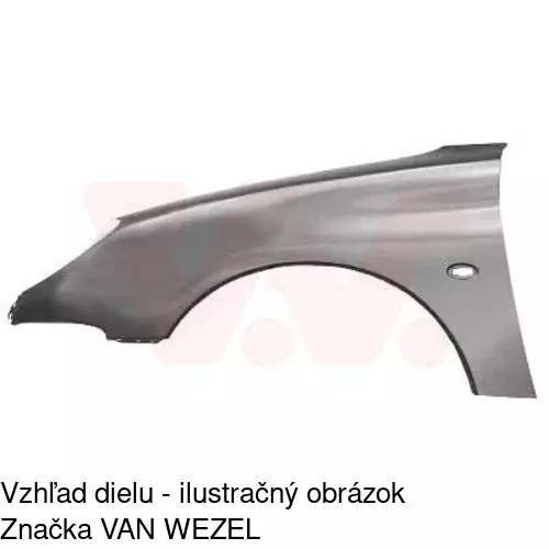Predný blatník 572302-J /POLCAR/ - obr. 4