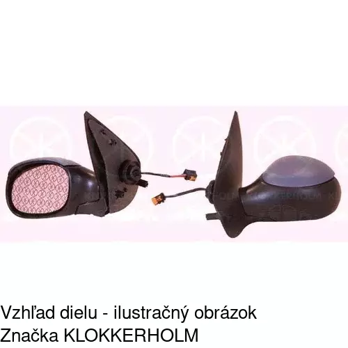 Vonkajšie zrkadlo 5723526M /POLCAR/ - obr. 5