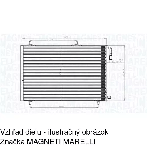 Chladiče klimatizácie POLCAR 5723K8C2