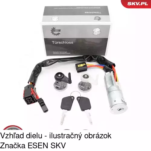 Súprava zámkov 5723Z-12 /POLCAR/ - obr. 1