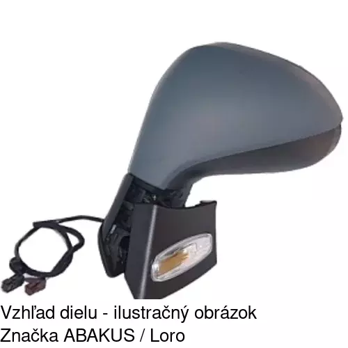 Vonkajšie zrkadlo 5724525S /POLCAR/ - obr. 3