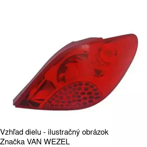 Zadné svetlo 5724882T /POLCAR/ - obr. 1
