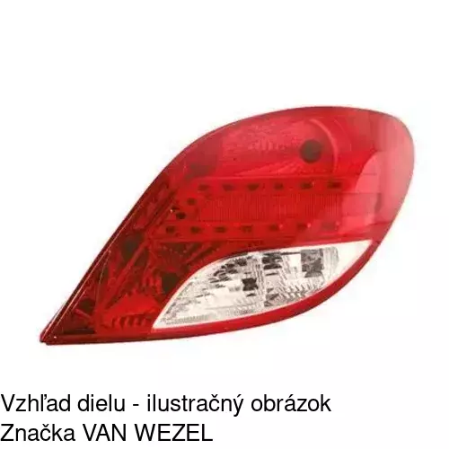 Zadné svetlo 5724884E /POLCAR/ - obr. 4