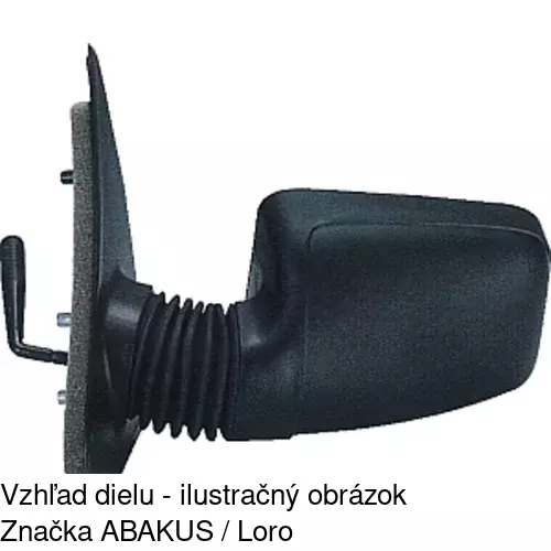 Vonkajšie zrkadlo 5745512E /POLCAR/ - obr. 1