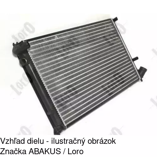 Chladiče vody 574608-5 /POLCAR/ - obr. 1