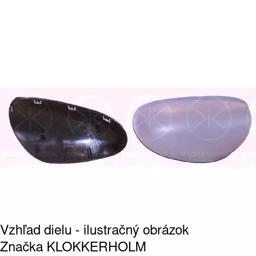 Rám vonkajšieho zrkadla 574755PM /POLCAR/ - obr. 1