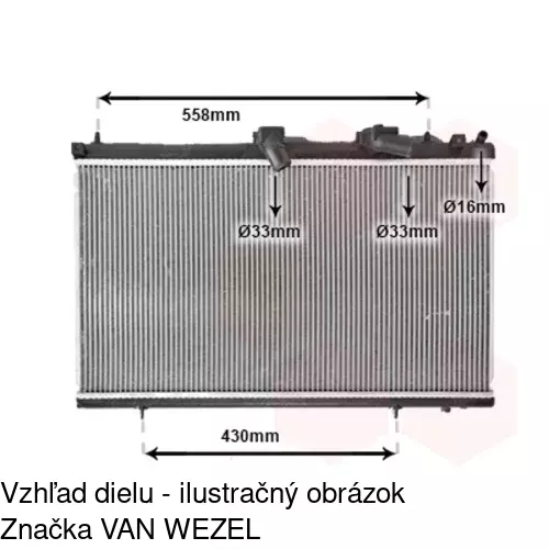 Chladiče vody 5748083X /POLCAR/ - obr. 3