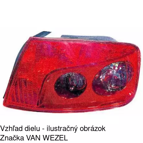 Zadné svetlo 574888-V /POLCAR/ - obr. 3