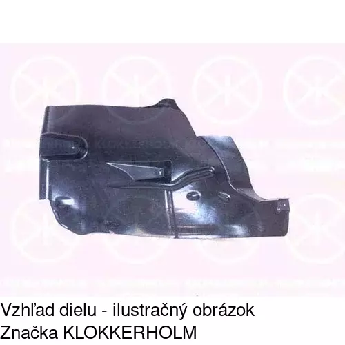 Podblatník (plast) POLCAR 5748FL-2