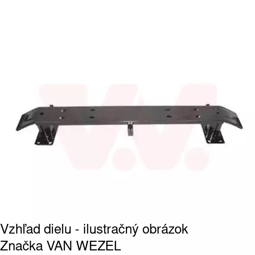 Výstuha nárazníka 57700713 /POLCAR/ - obr. 1