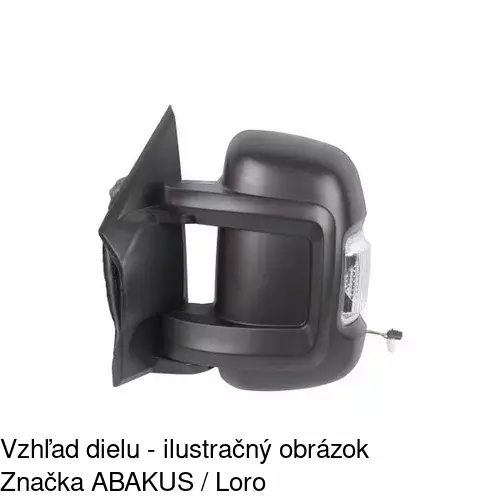 Vonkajšie zrkadlo 5770511M /POLCAR/ - obr. 3