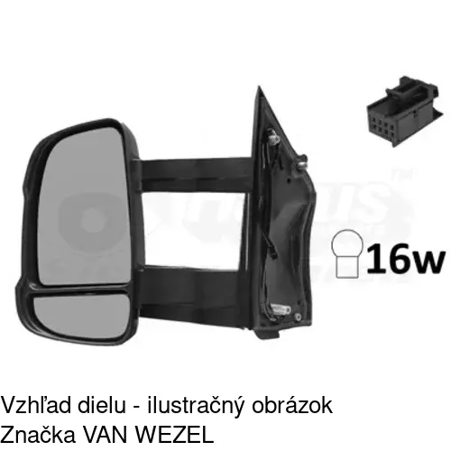 Vonkajšie zrkadlo 5770519NM /POLCAR/ - obr. 2