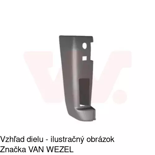 Rámik nárazníka 577097-3 /POLCAR/ - obr. 1