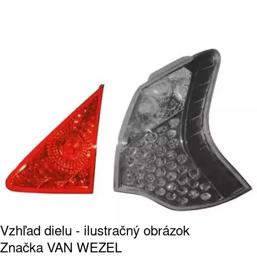 Zadné svetlo 5780881U /POLCAR/ - obr. 2