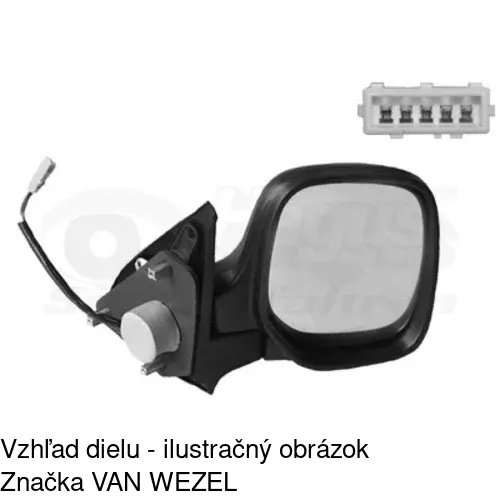 Vonkajšie zrkadlo 5790526M /POLCAR/ - obr. 4