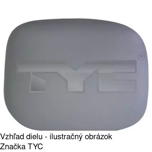 Rám vonkajšieho zrkadla 579054PM /POLCAR/ - obr. 1