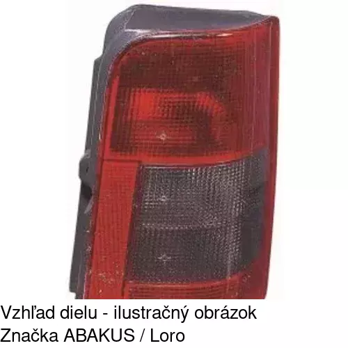 Zadné svetlo 5790873E /POLCAR/ - obr. 3
