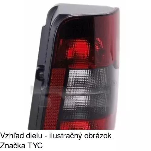 Zadné svetlo POLCAR 5790883E