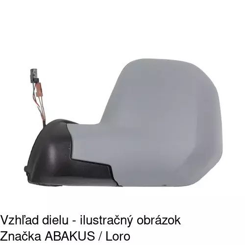 Vonkajšie zrkadlo 5792514M /POLCAR/ - obr. 5