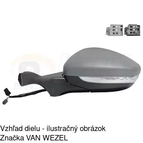 Vonkajšie zrkadlo 57B1513M /POLCAR/ - obr. 4