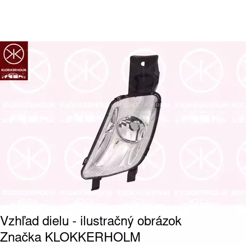 Hmlové svetlo - predné 57C130-E /POLCAR/ - obr. 1