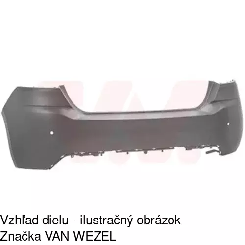 Zadný nárazník 57C2961J /POLCAR/ - obr. 1